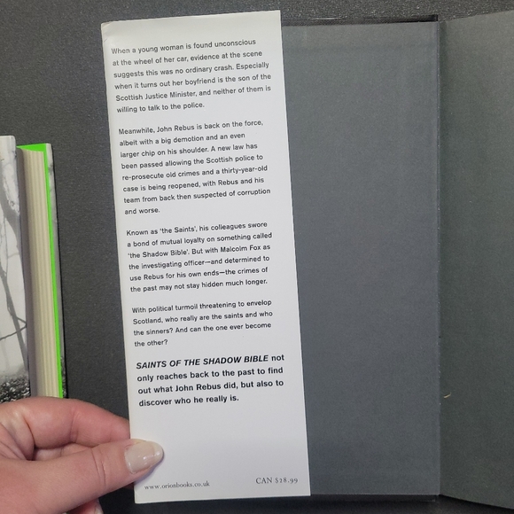 Ian Rankin Hardback Set Rather Be The Devil & Saints Of The Shadow Bible - Picture 3 of 5